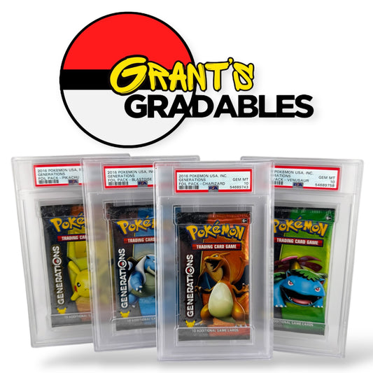 2016 Pokemon Generations Foil Pack Set PSA 10